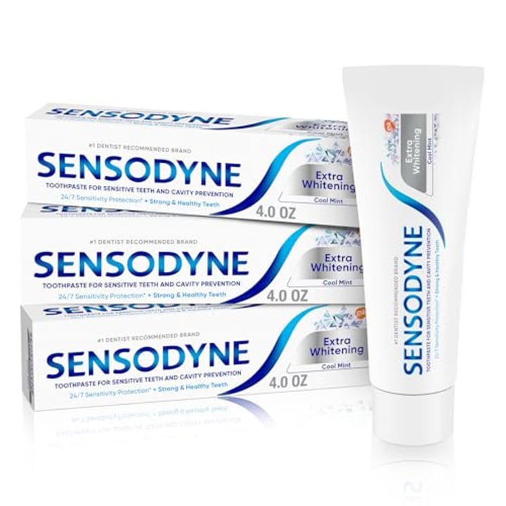 Sensodyne Extra Whitening Toothpaste (Pack of 3)