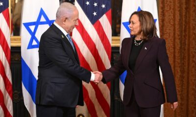 Harris pushes cease-fire after Netanyahu meets with her, Biden separately