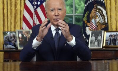 Biden Oval Office speech; Harris' stance on Israel : NPR