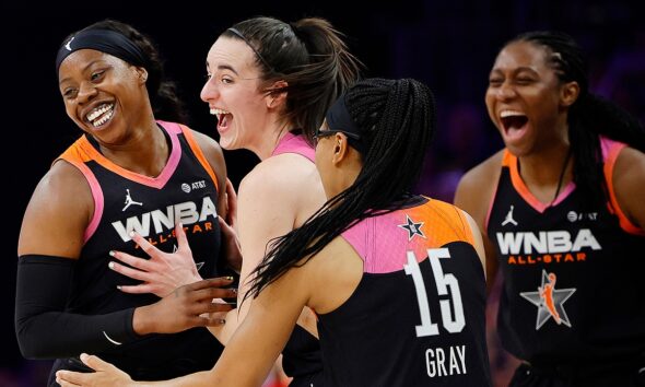 Boston, Clark, Mitchell, Team WNBA Defeat Team USA in 2024 WNBA All-Star Game