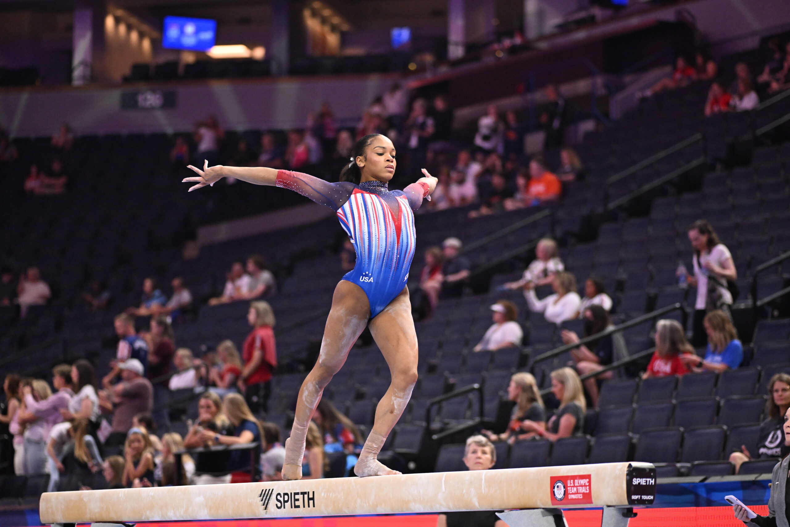 Inside Gymnastics Magazine | Breaking: Shilese Jones will not compete day 2 of Olympic Trials