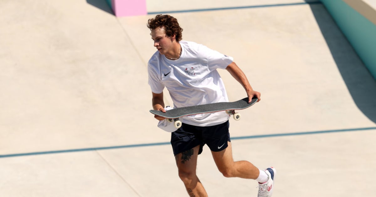 Jagger Eaton's “lowest point in my life” paved way for street skateboard silver medal at Paris 2024 Olympics