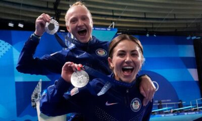 Long road leads to Olympic silver for U.S. divers Sarah Bacon, Kassidy Cook: 'Surreal'