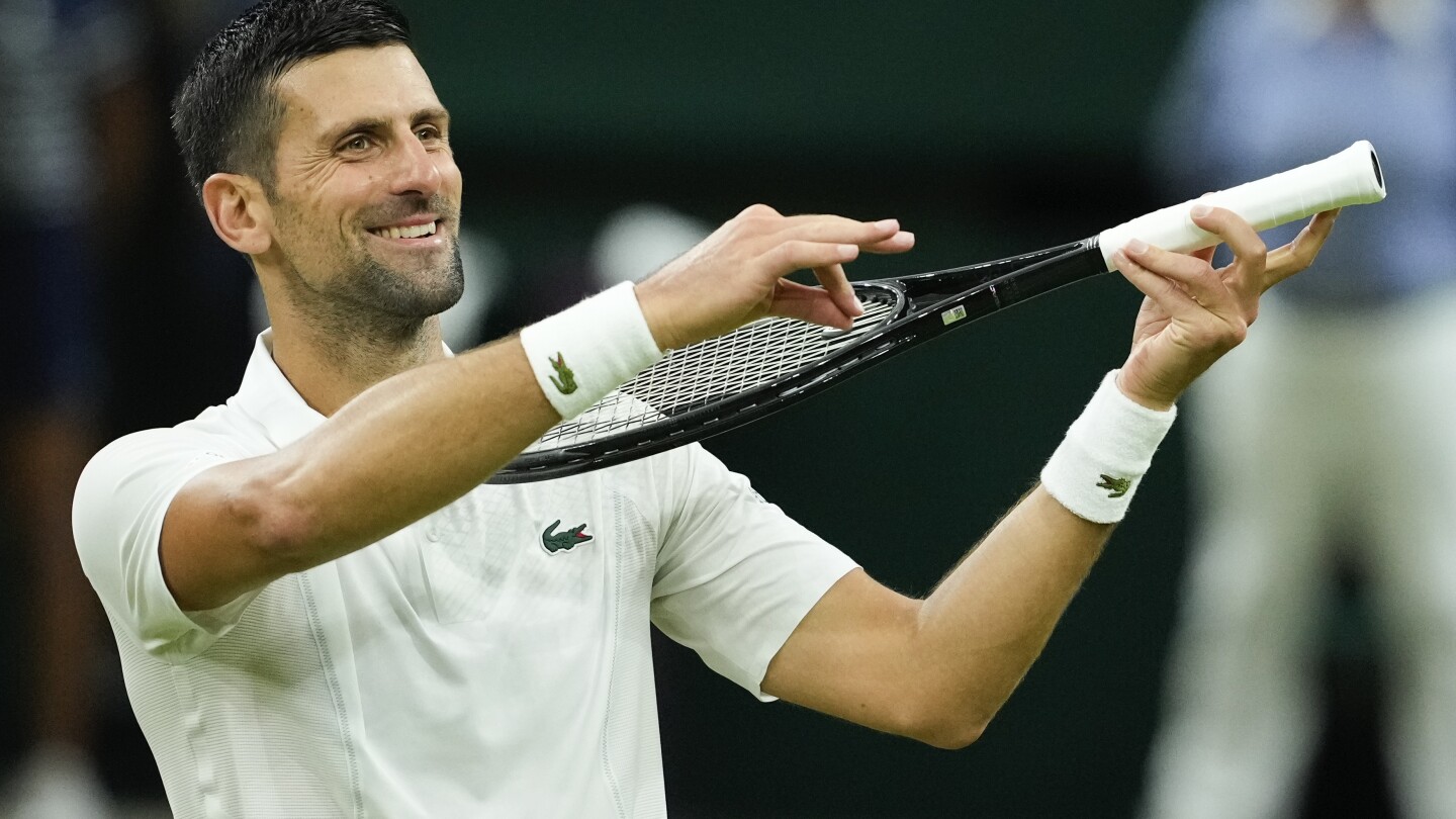 Novak Djokovic gets into it with Wimbledon fans after reaching the quarterfinals