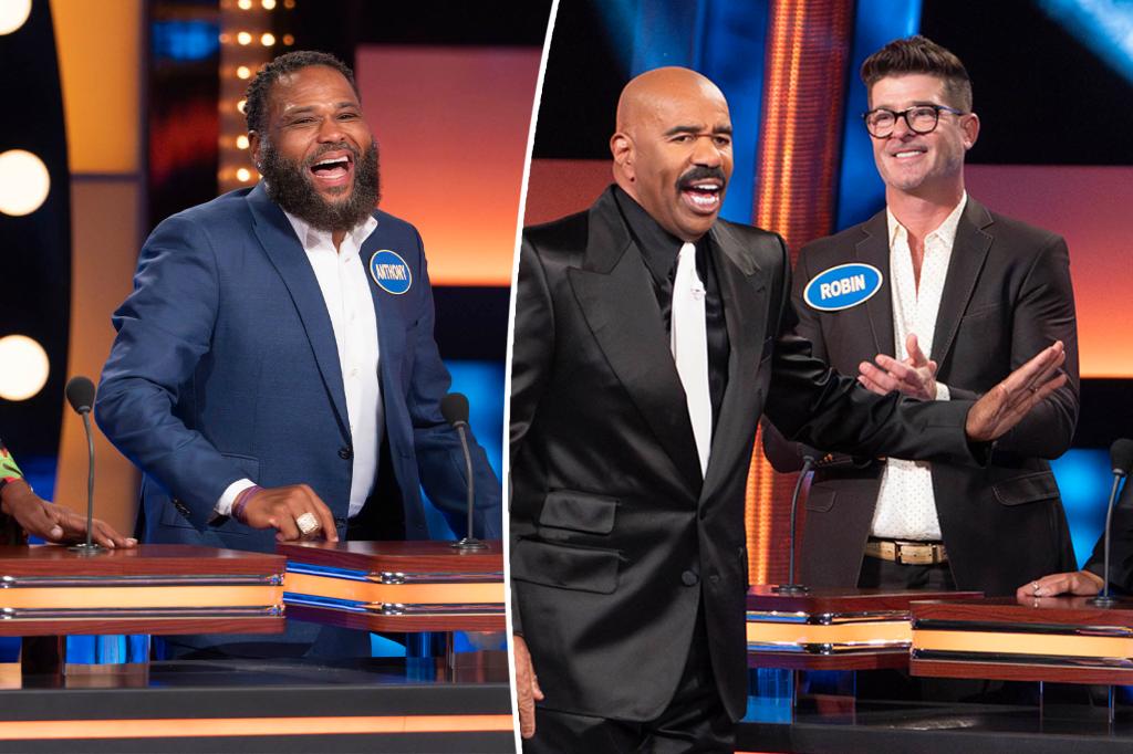 Steve Harvey accused of ‘cheating’ on 'Celebrity Family Feud' by Anthony Anderson’s family