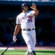 New York Mets right fielder Bobby Bonilla at the plate against the Florida Marlins at Dolphin Stadium during the 1999 season. Mandatory Credit: RVR Photos-USA TODAY Sports