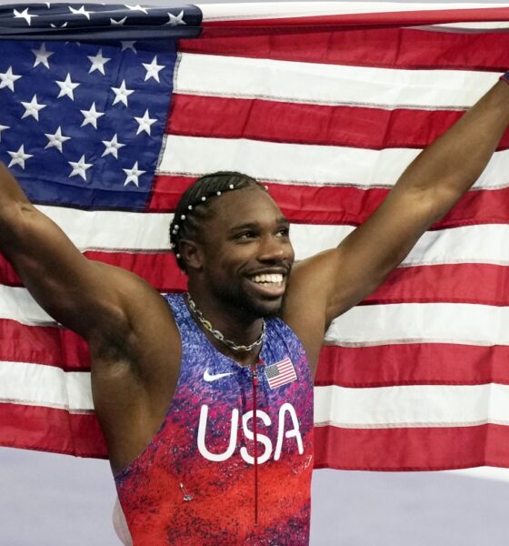 Noah Lyles wins 1st Olympic gold in 100m for Team USA : NPR