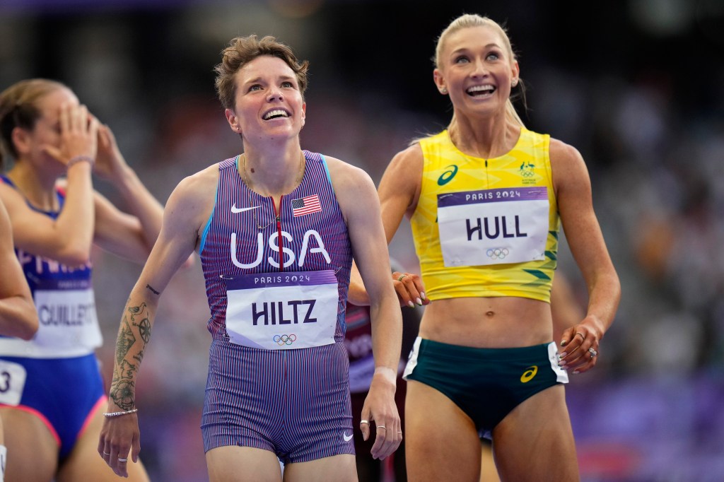 Aptos native Nikki Hiltz qualifies for 1,500 final, makes history