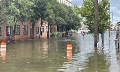 Flooding observed from Debby's heavy rainfall