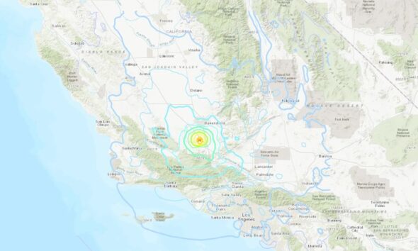 5.2 magnitude earthquake near Bakersfield rumbles through Southern California