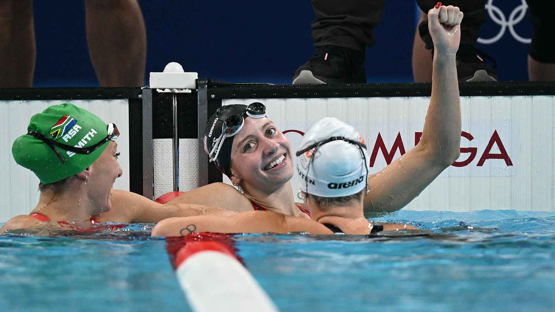 American Kate Douglass wins 200m breaststroke for first career Olympic gold medal