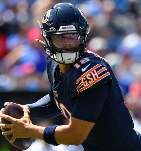 Bears rookie QB Caleb Williams showcases arm, improv skills in preseason debut