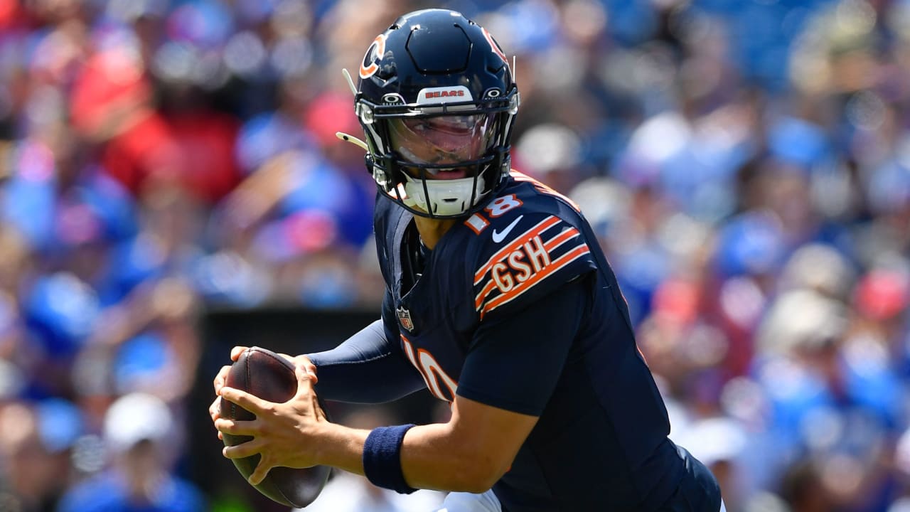 Bears rookie QB Caleb Williams showcases arm, improv skills in preseason debut