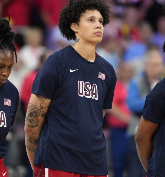 Brittney Griner 'head over heels' for Americans freed in prisoner exchange