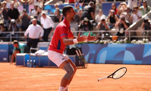 Djokovic beats Alcaraz to win gold at 2024 Olympics – NBC10 Philadelphia