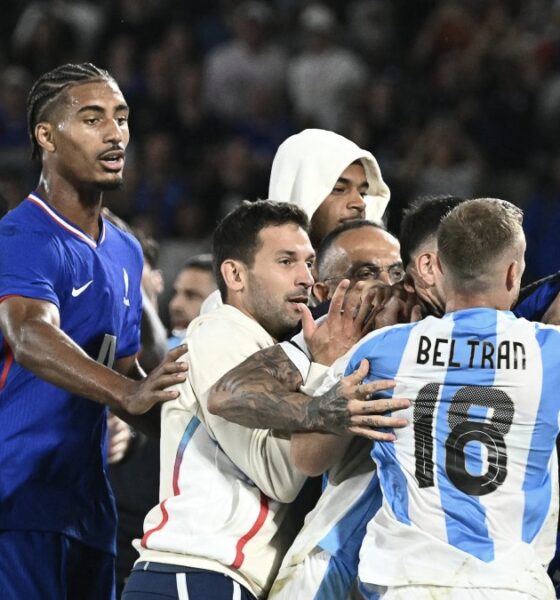 Fight erupts after France eliminates Argentina in 2024 Olympics – NBC10 Philadelphia