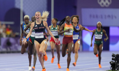 Great Britain’s Keely Hodgkinson wins first gold medal in 800m final