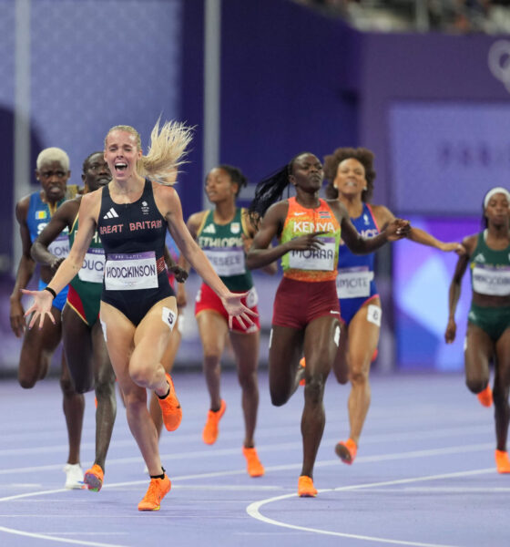 Great Britain’s Keely Hodgkinson wins first gold medal in 800m final