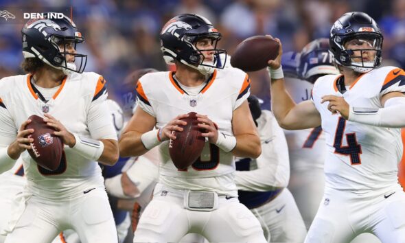 Jarrett Stidham, Bo Nix and Zach Wilson lead Broncos to 34-30 win over Colts