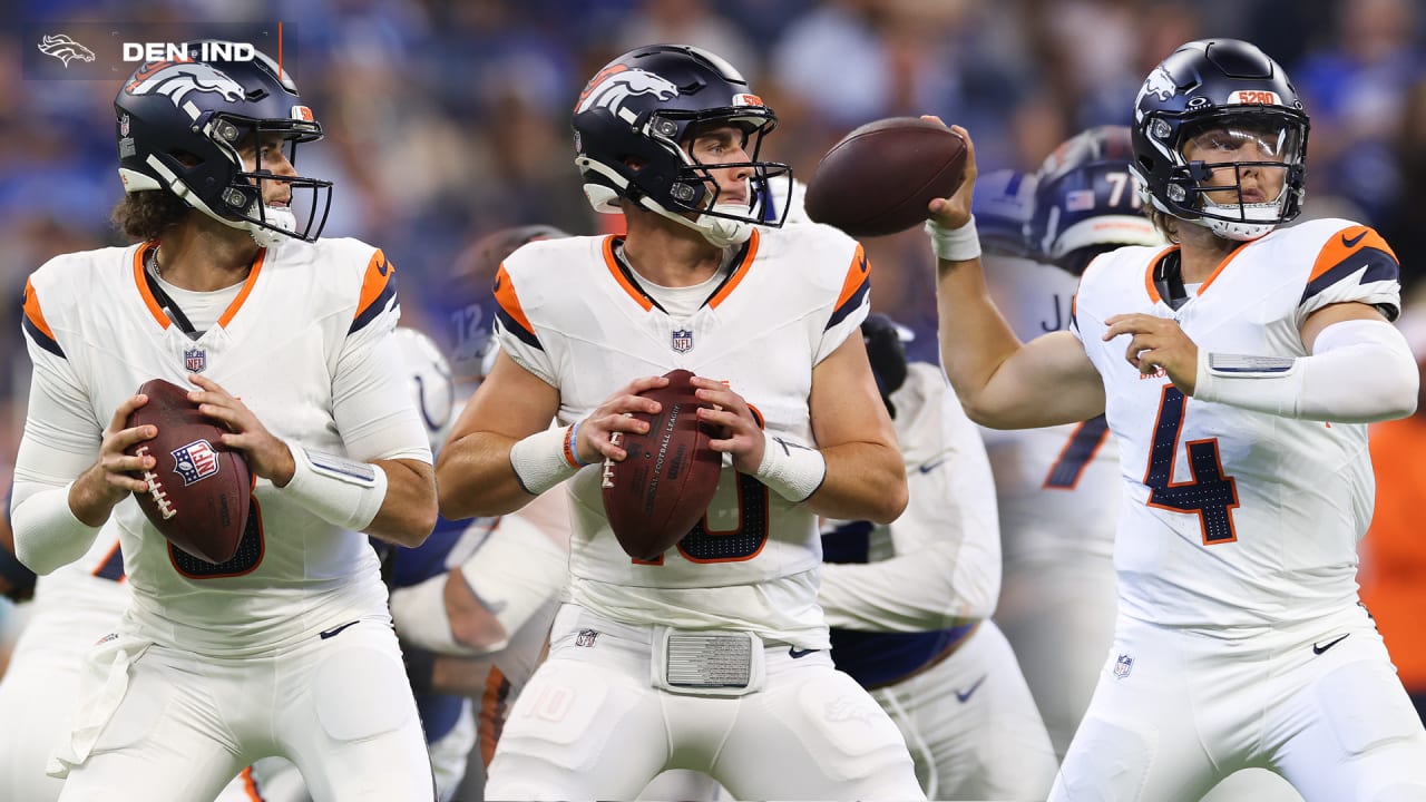 Jarrett Stidham, Bo Nix and Zach Wilson lead Broncos to 34-30 win over Colts