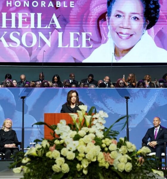 Kamala Harris delivers Sheila Jackson Lee’s eulogy