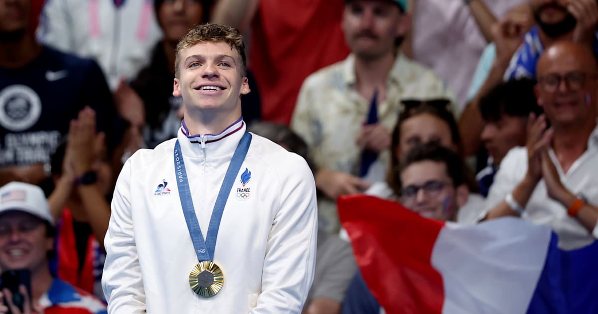 Leon Marchand dethrones second reigning champion of the day in 200m breaststroke, taking two gold medals within two hours