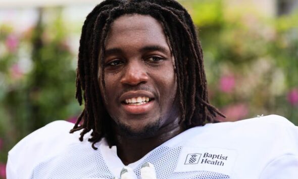 Miami Dolphins' No. 2 pick Patrick Paul ’humongous' in debut