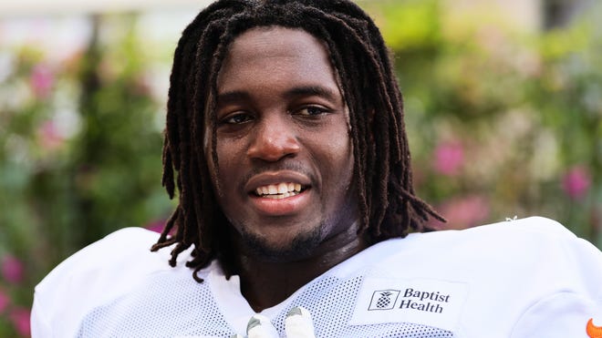 Miami Dolphins' No. 2 pick Patrick Paul ’humongous' in debut