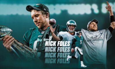 Nick Foles announces his retirement as an Eagle