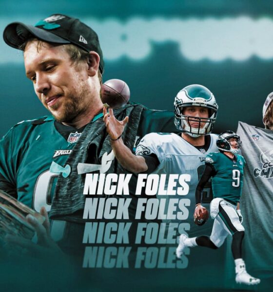 Nick Foles announces his retirement as an Eagle