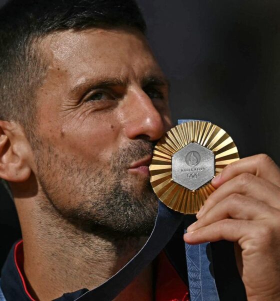 Novak Djokovic vs Carlos Alcaraz live updates: Djokovic wins Paris Olympics 2024 tennis final to complete Golden Slam