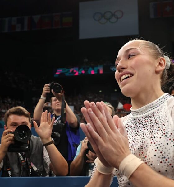 Paris 2024 gymnastics: Kaylia Nemour wins Algeria's first Olympic gymnastics title on the uneven bars