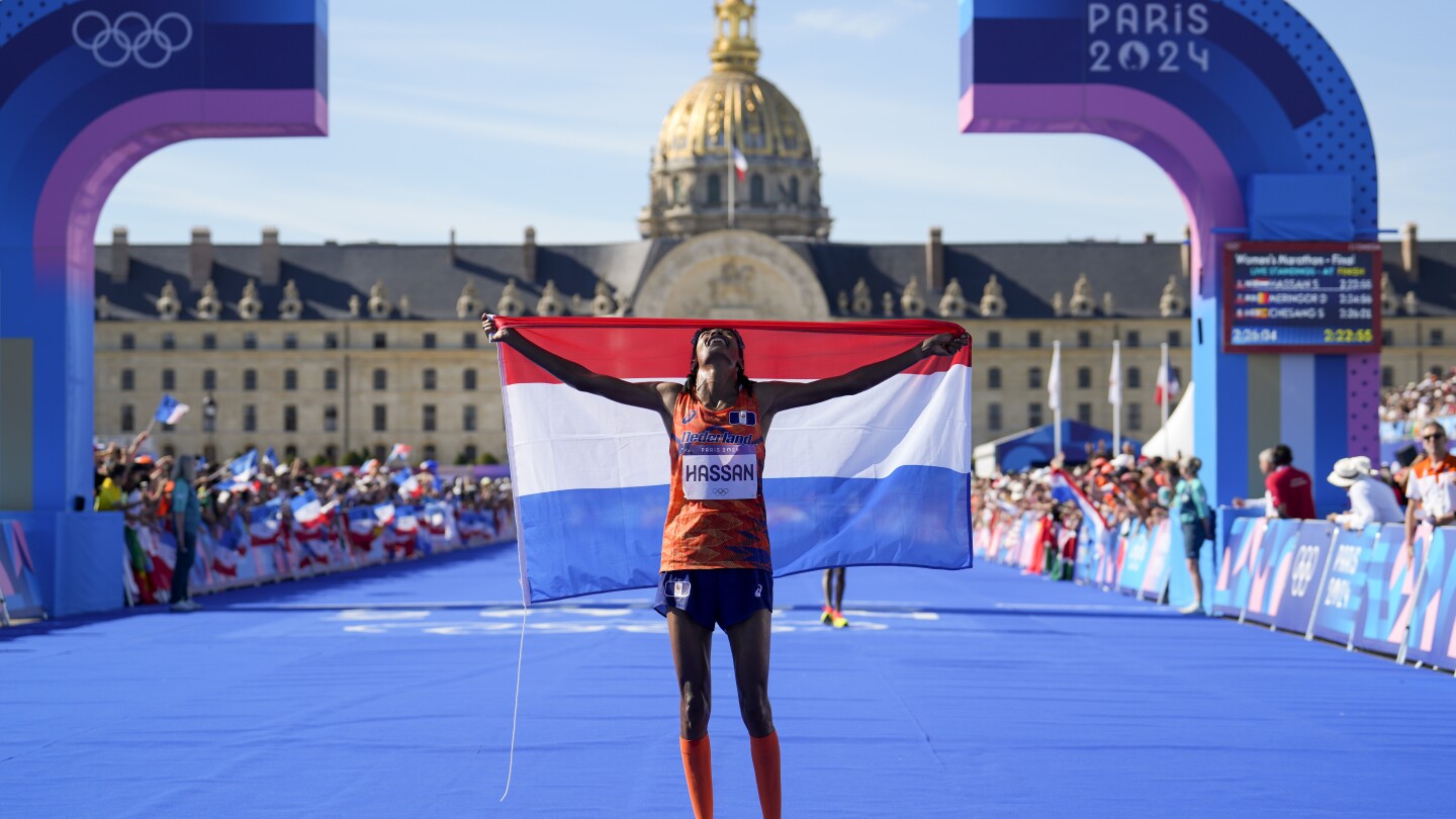 Sifan Hassan wins women's marathon at Paris Olympics