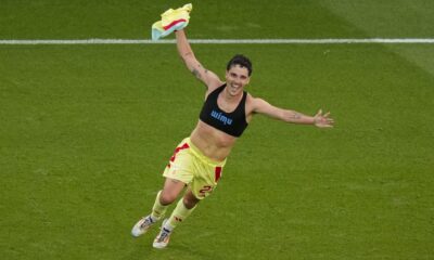 Spain takes gold after 5-3 win against France in Olympic men's soccer final