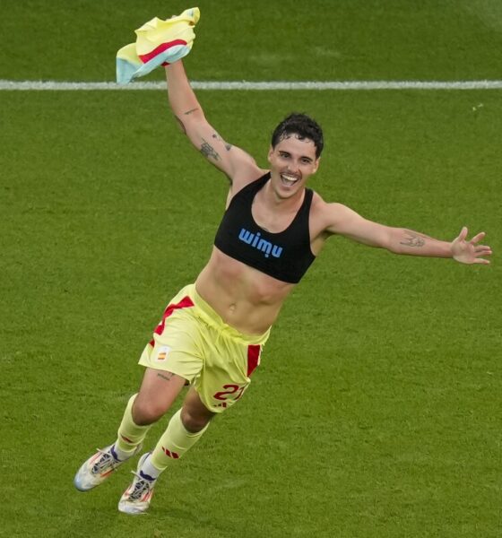 Spain takes gold after 5-3 win against France in Olympic men's soccer final