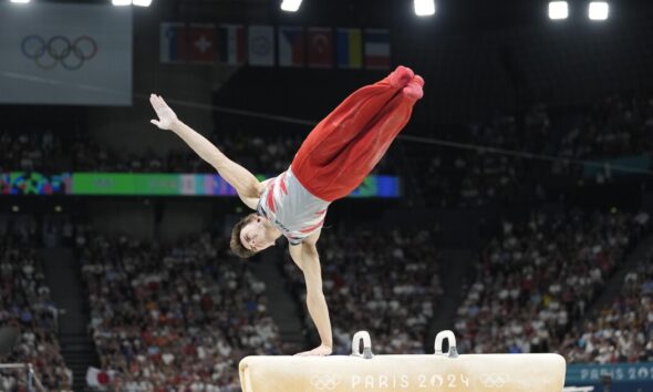 Stephen Nedoroscik, Mass. native and Olympic pommel horse king, has seen the memes