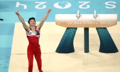 Stephen Nedoroscik, the 'Pommel Horse Guy' who charmed the internet, wins bronze : NPR