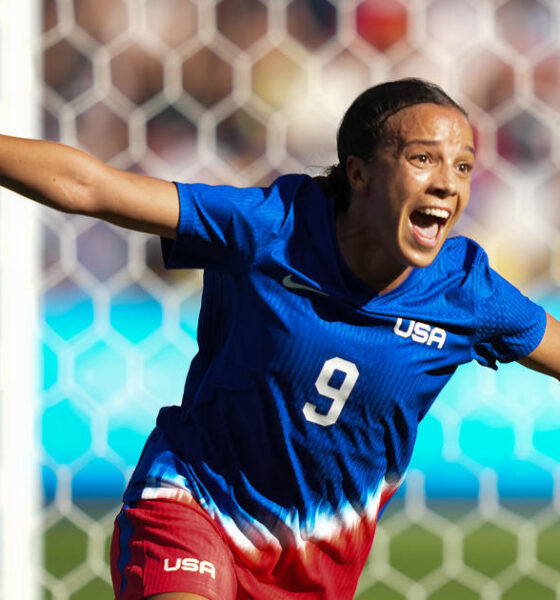 U.S. women's soccer team beats Brazil 1-0 to win gold medal at Paris Olympics