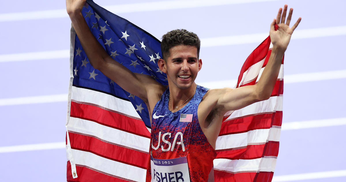 USA's Grant Fisher beats odds, shows he 'belongs' in making medal podium in men's 10,000m